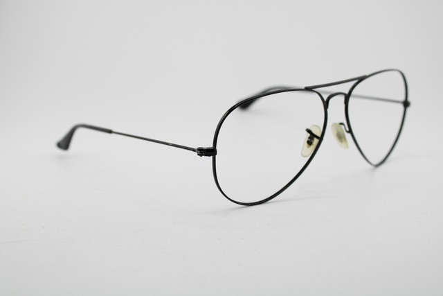 RAY-BAN RB 3025 L2823 BLACK AVIATOR AUTHENTIC EYEGLASSES 58-14 gallery