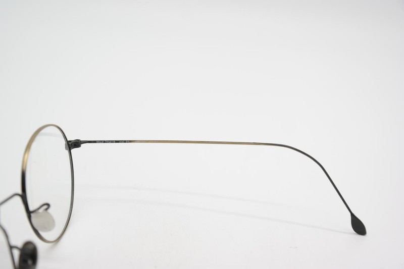 Vintage Glasses K + B 70419 Brass Oval Eyeglass Frame gallery