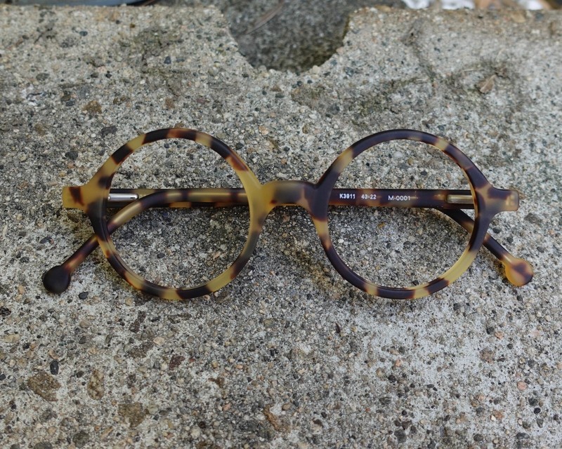 Alexander Matte Tokyo Tortoise 43mm Iconic Round Eyeglasses