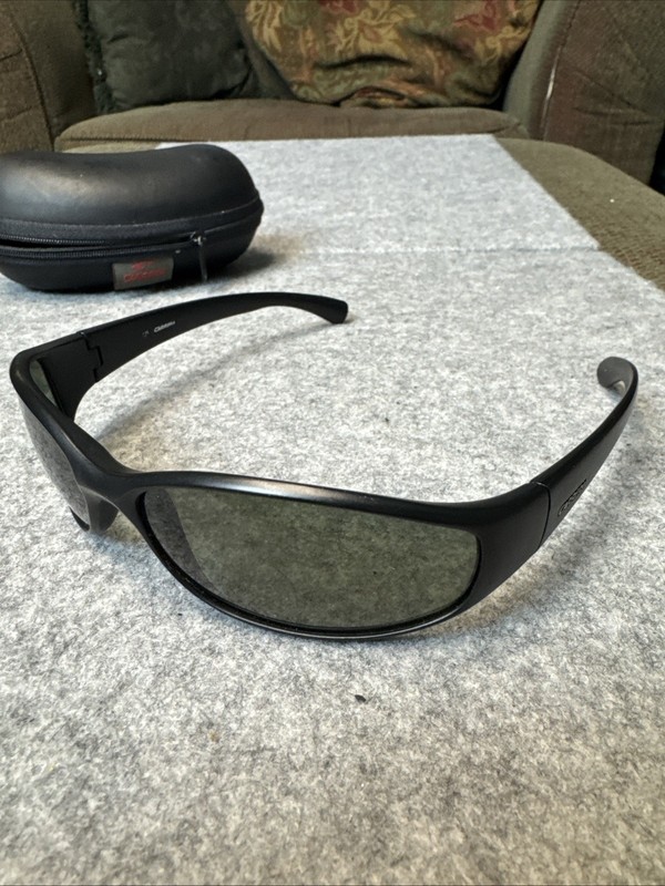 Carrera Black Lucite Oval Wrap Glasses CA912/S 61 16 125 gallery