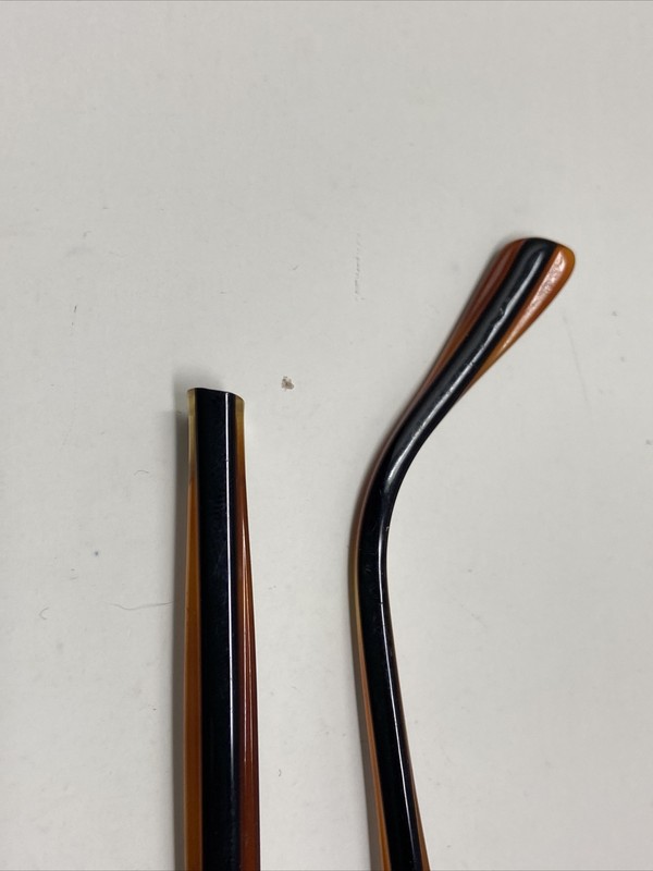 FACE A FACE VOLUT PARIS TEMPLE ARM PARTS BROWN BLACK 153mm 1321 gallery