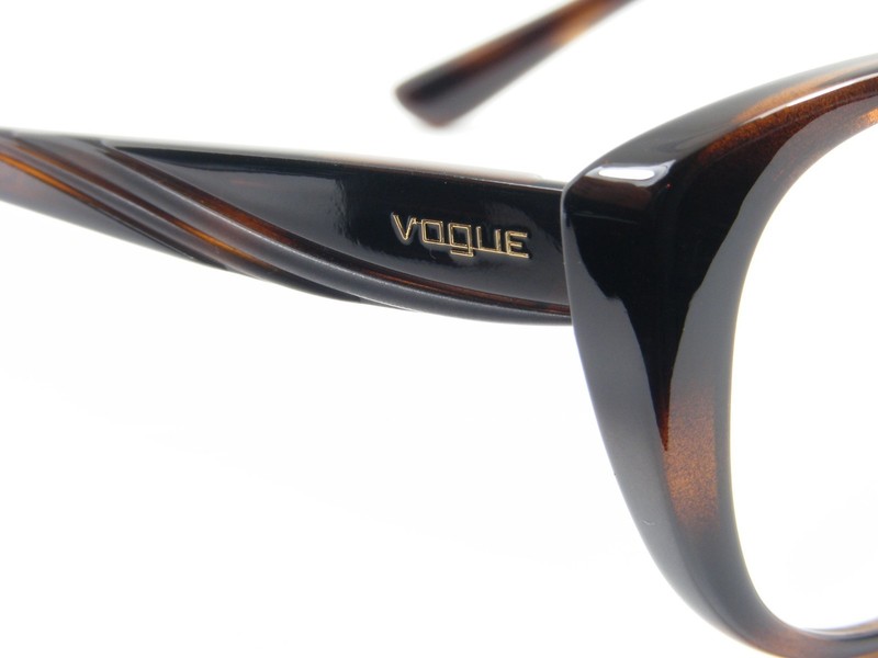 Vogue VO 5102 2386 Brown Tortoise Acetate Eyeglasses Glasses Frame 51-17-135 NEW gallery