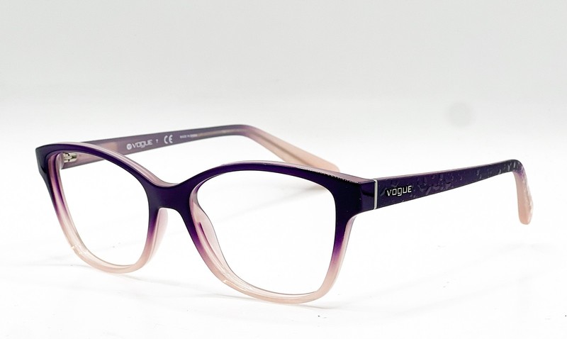 Vogue VO 2998 2347 Violet Gradient Opal Powder Authentic Eyeglass Frames 52-16