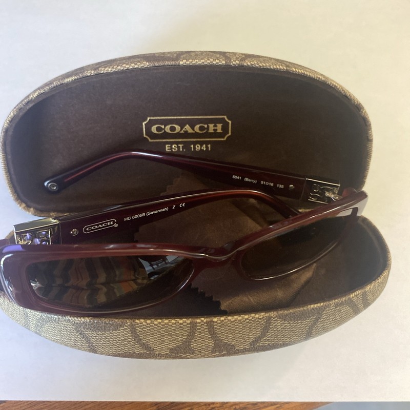Coach 6006B Savannah Frame With Brown Polarized Lens