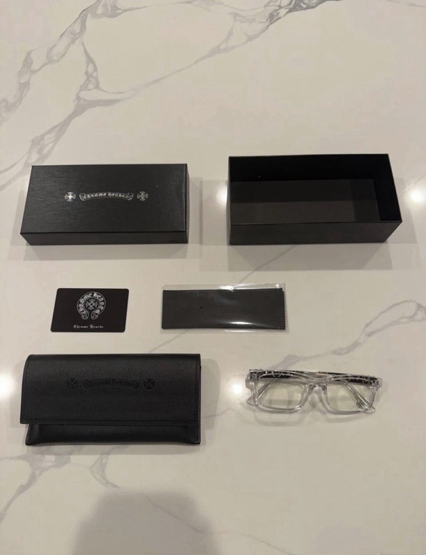 Clear Eyeglass Frames – Chrome Hearts Style gallery