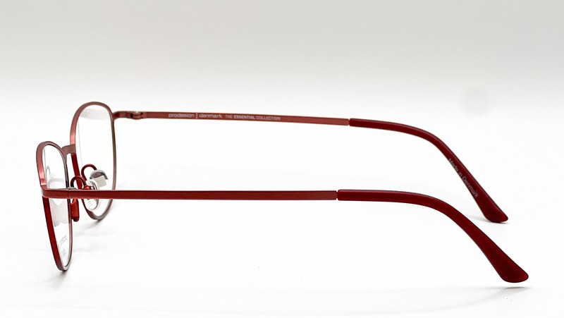 Prodesign Denmark 1439 C.4111 Red Full Rim Authentic Eyeglass Frames 53-17-145 gallery