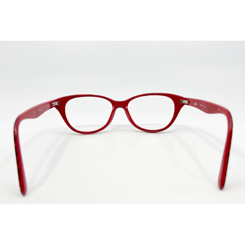 Oleg Cassini Eyeglasses Women Red Tortoise Cat Eye OC0350 50-15-135 gallery