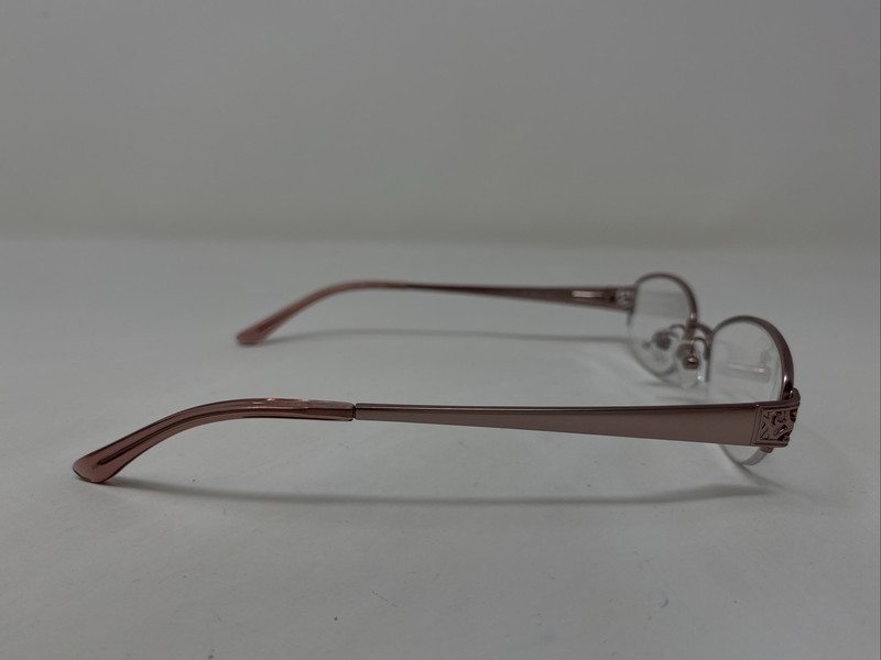 Bellissima BL 1028 3113 48-16-135 Light Pink Half Rim Eyeglasses Frame JB46 gallery