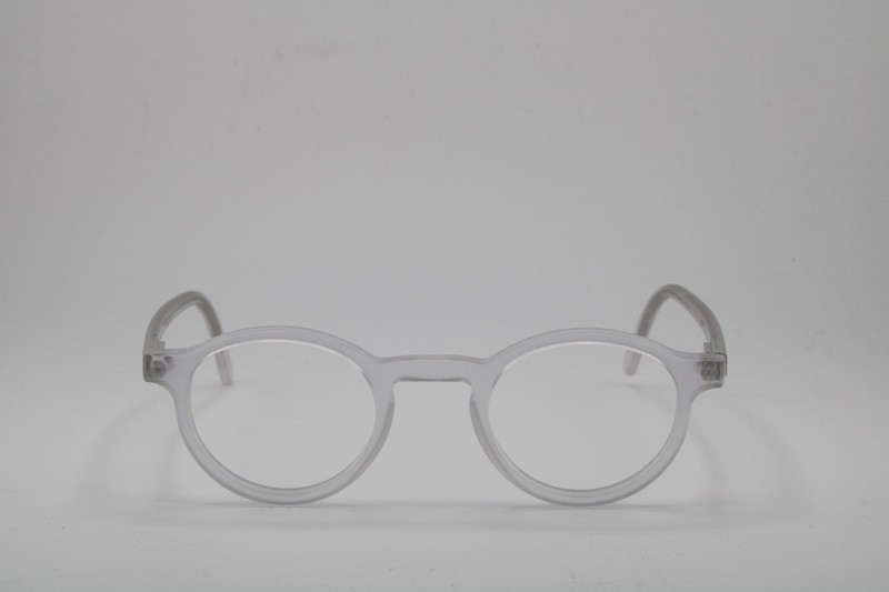KLOEBER AND CAUSE SCHUNCHEL 4514 7M CLEAR WHITE AUTHENTIC EYEGLASSES 46-25 gallery