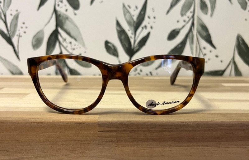 ANGLO AMERICAN TIFFANY EYEGLASSES. HANDMADE IN ENGLAND .52-18. DESIGNER. FRAMES