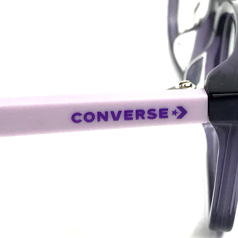 Converse Kids Eyeglasses Frames CV5021Y 501 Purple Rectangle Full Rim 48-16-135 gallery