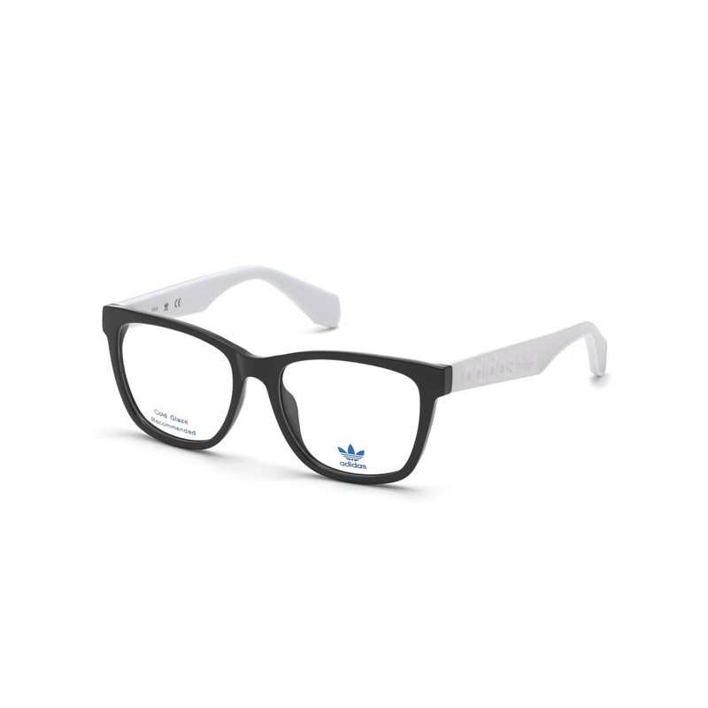 Adidas OR5016 001 Black & White Plastic Optical Eyeglasses Frame 54-17-145