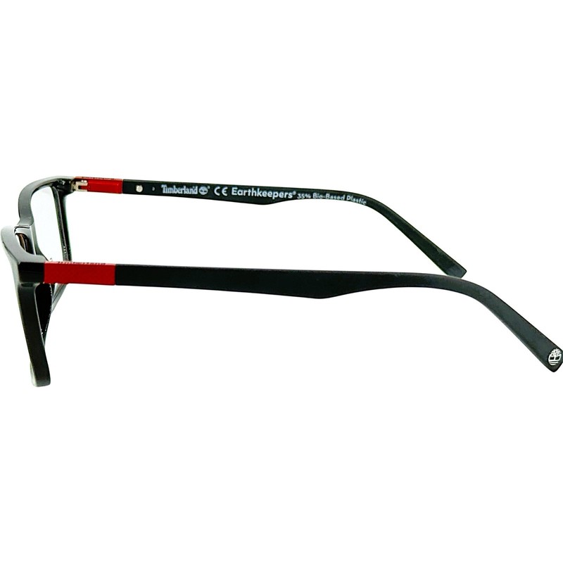 Timberland TB1650 Mens Plastic Eyeglass Frame 001 Shiny Black 55-16 gallery