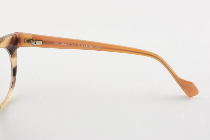 Rare Authentic Anne et Valentin D TAIL 1328 43mm Brown Havana Glasses France gallery