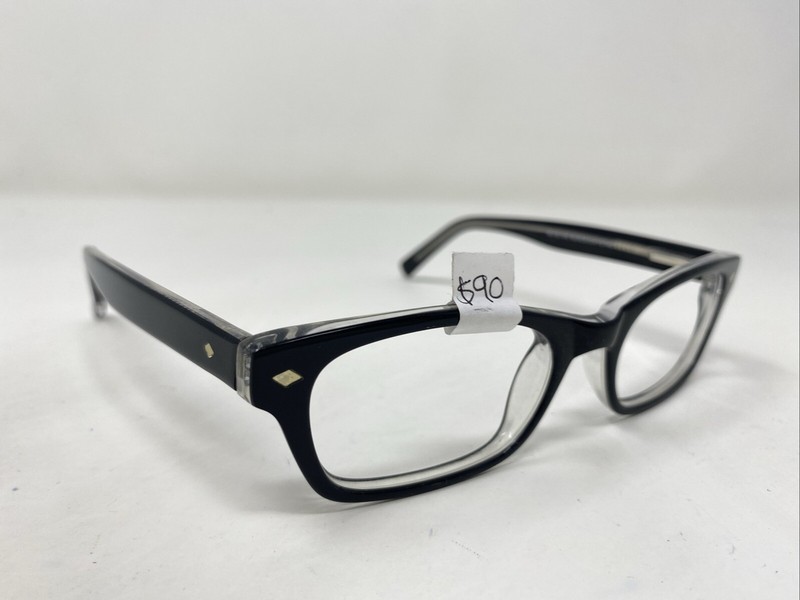 I-Deal Optics GLEE BLACK CRYSTAL 48-18-140 Full Rim Eyeglasses Frame YA24 gallery