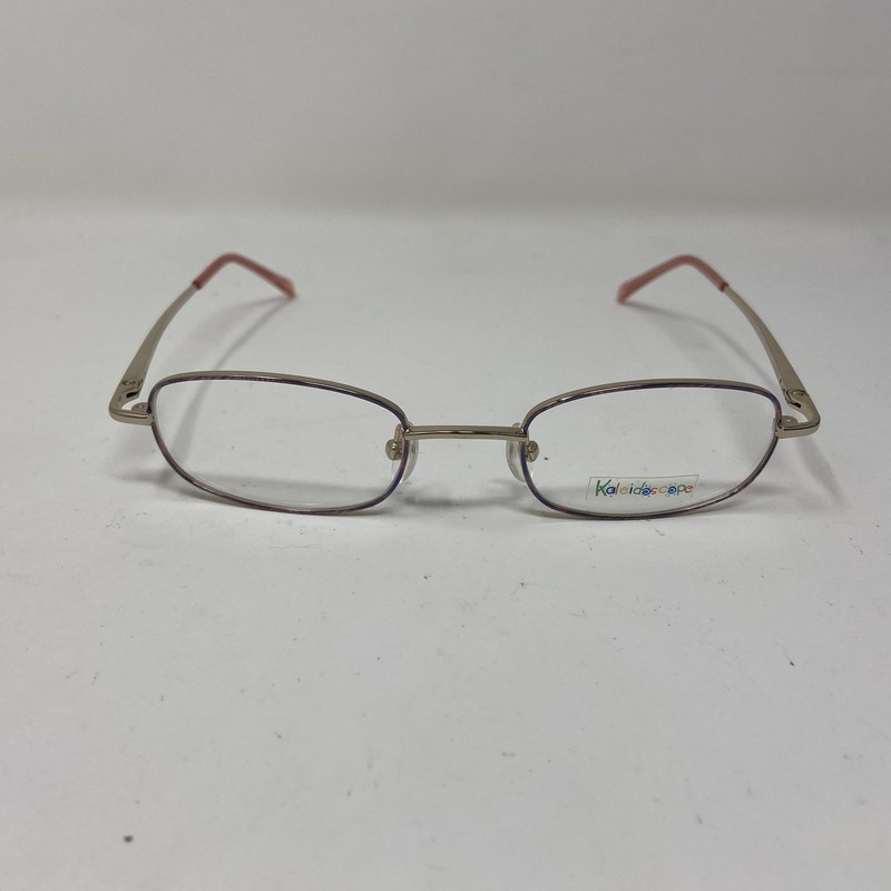 KALEIDOSCOPE KIDS EYEWEAR 4003 PINK PURPLE GOLD 44-19-125 FLEX HINGE 7666