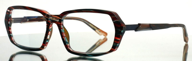 COCO AND BREEZY Admire 102 Multi-Colored Womens Eyeglasses 53-18-145 B:37 J