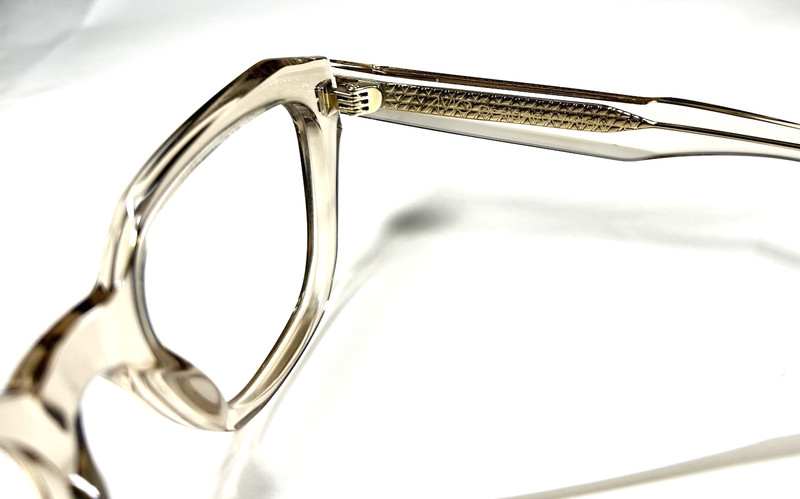 AVIO AOV2313 582 Eyeglasses Frame Champagne Clear, Size: 51-20-140 gallery