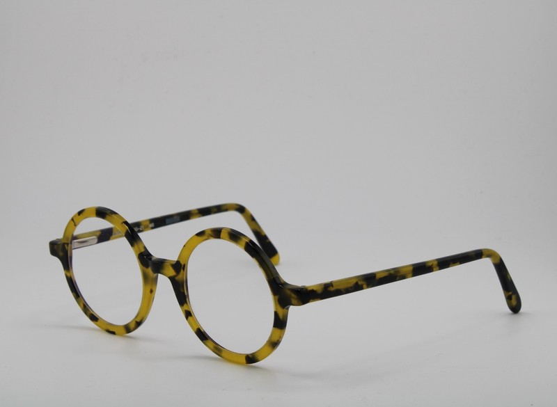 NEW KLOEBER AND CAUSE BY SCHUNCHEL 2352 146G YELLOW AUTHENTIC EYEGLASSES 45-21