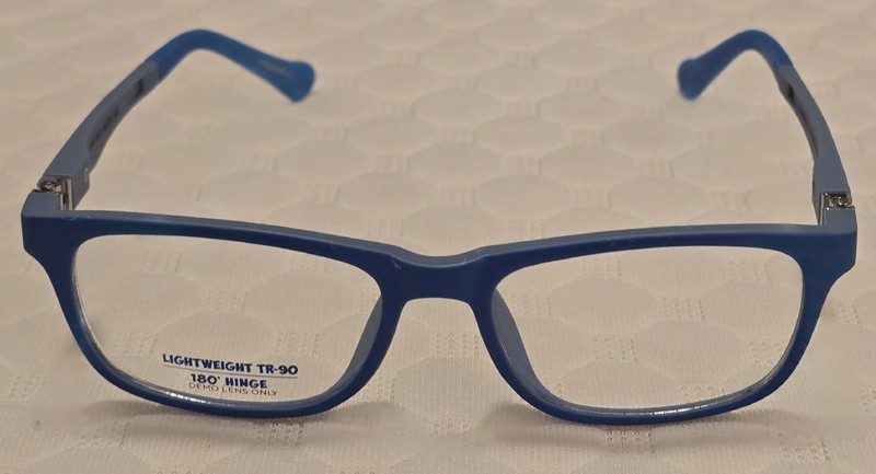 Paw Patrol Eyeglasses Frames Blue 180° Hinges PP13 45 15 125 Lightweight
