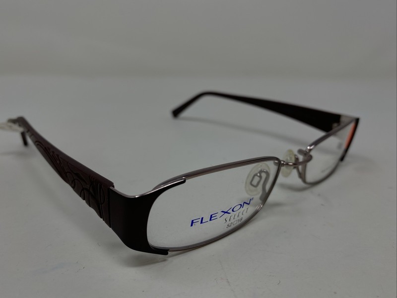 FLEXON Select 1153 Rose Paradise 52-18-140 Pink Full Rim Eyeglasses Frame 333I gallery