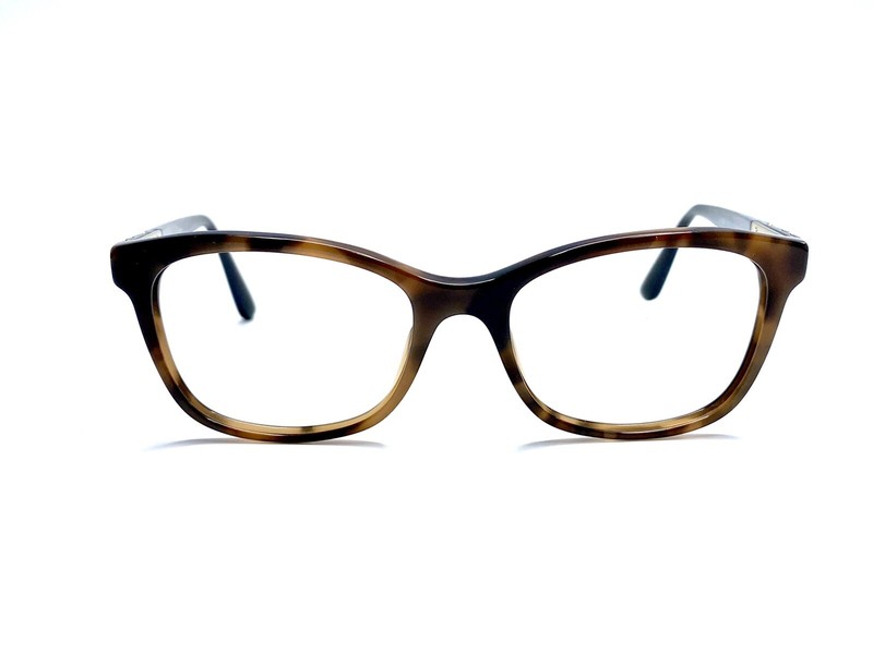 New Burberry Brown Tortoise Cat Eye Glasses Black Temple Italy B2242 5 17 140