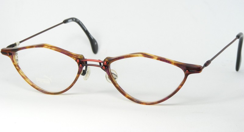 NOS PUMA by Licefa PK 704 918 MULTICOLOR EYEGLASSES FRAME 49-19-135mm Germany