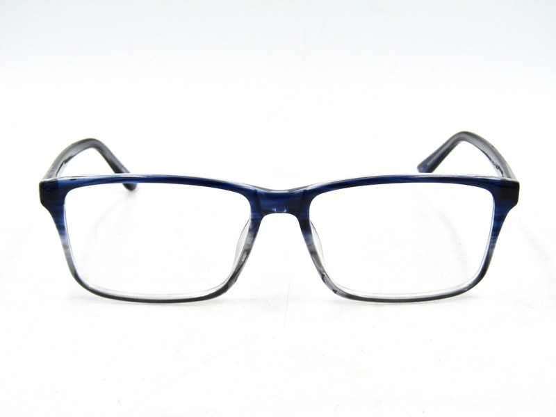 Modern Times CHAPTER Men's Eyeglasses Frame, Crystal Blue. 57-17-150 (WIDE) #403 gallery