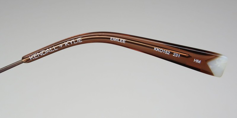 NEW KENDALL + KYLIE KKO152 EMILEE EYEGLASSES 231 50-19-140 METAL & PLASTIC gallery