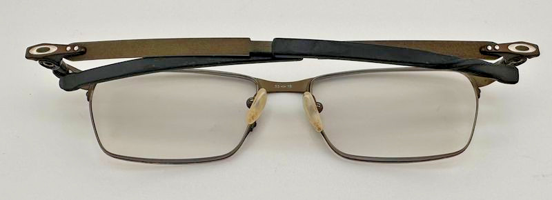 Oakley Tincup 0.5 Titanium Eyeglasses Frames OX5099-0353 Powder Pewter 53-18-135 gallery
