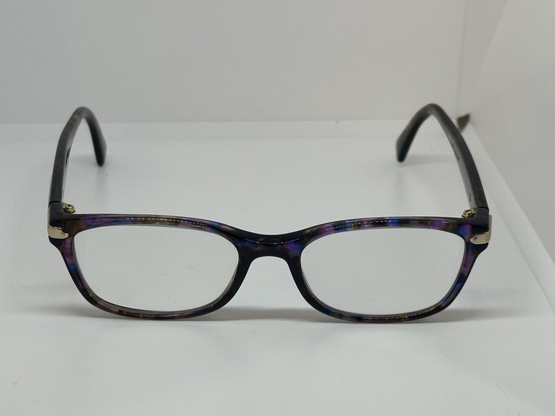 Coach Women's Eyeglasses HC 6065 5288 Confetti Purple 49 17 135 Frames Only * gallery