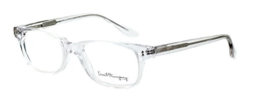 Designer Eyeglass Collection 4617 in Crystal 52 mm Demo Lens