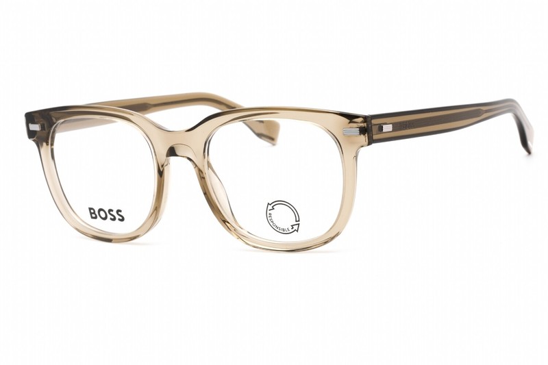 HUGO BOSS HB1444N-09Q-52 Eyeglasses Size 52mm 20mm 145mm Clear Demo Plastic Tem