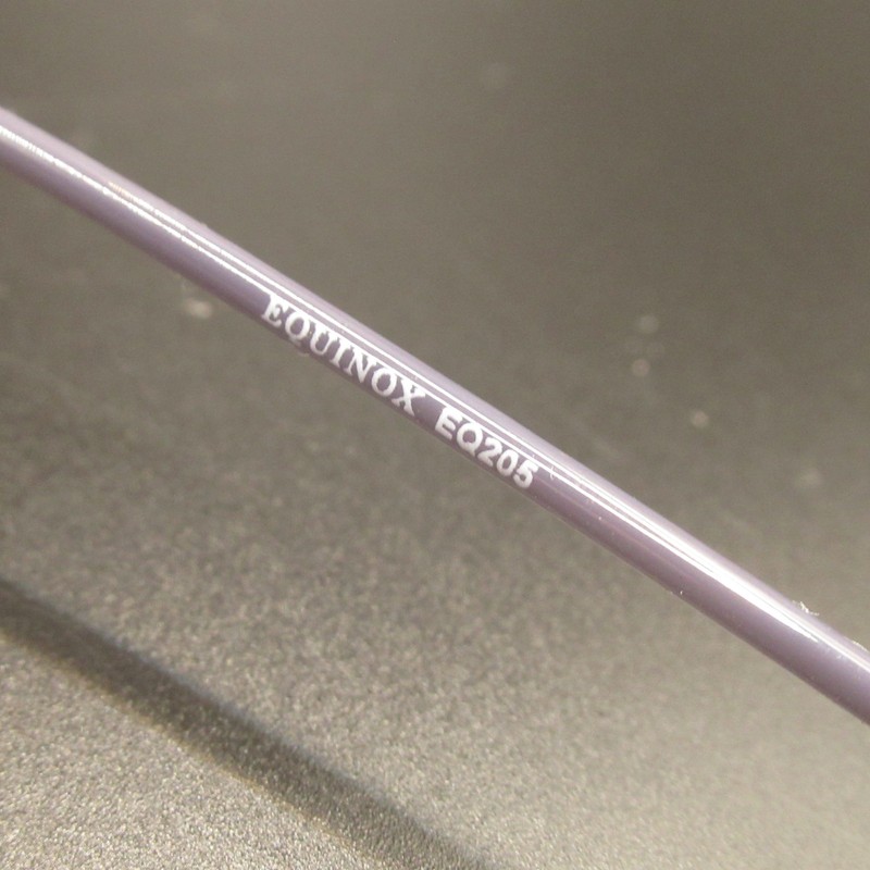 Equinox EQ205 Full Rim Eyeglass Frames 45-18-130 Navy Blue Lavender Unisex gallery