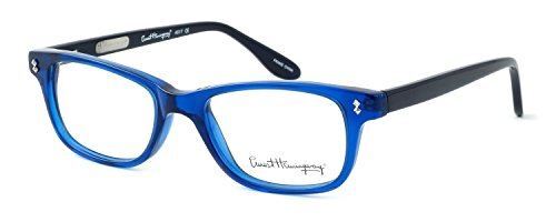 Ernest Hemingway 4617 Designer Reading Glasses in Black-Blue ; +1.75