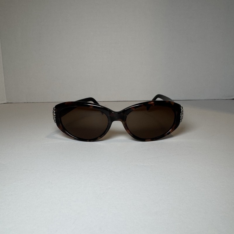 BRIGHTON OVAL SUNSET BLVD FULL RIM DESIGNER EYEGLASSES FRAMES 52-16-125 gallery