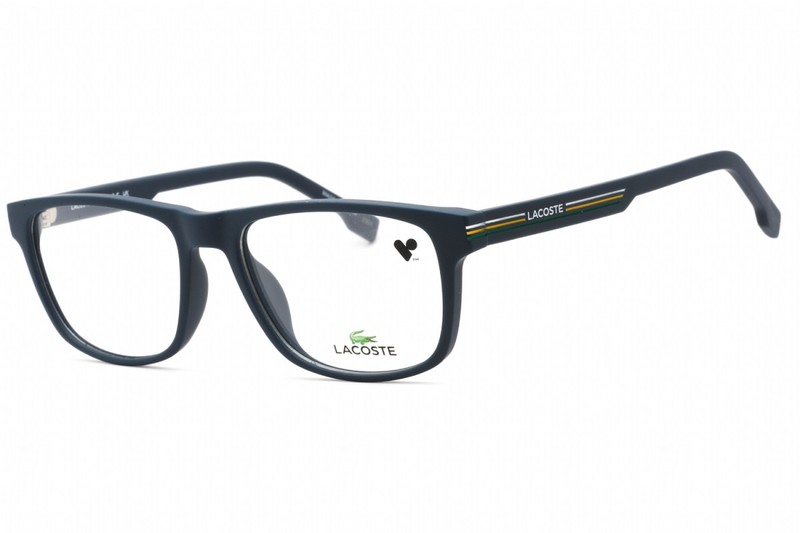 Lacoste L2887 N 401 Matte Blue 54mm Eyeglasses New Authentic