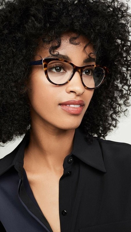 Prada 0PR05XV 512101 53mm Women's Classic Cat Eye Glasses, Dark Havana, Brown, gallery