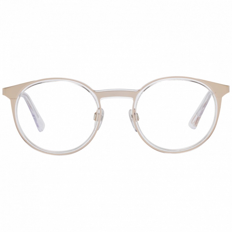 Diesel DL5298 029 Rose Gold Round Metal Optical Eyeglasses Frame 49-22-145 DL RX gallery