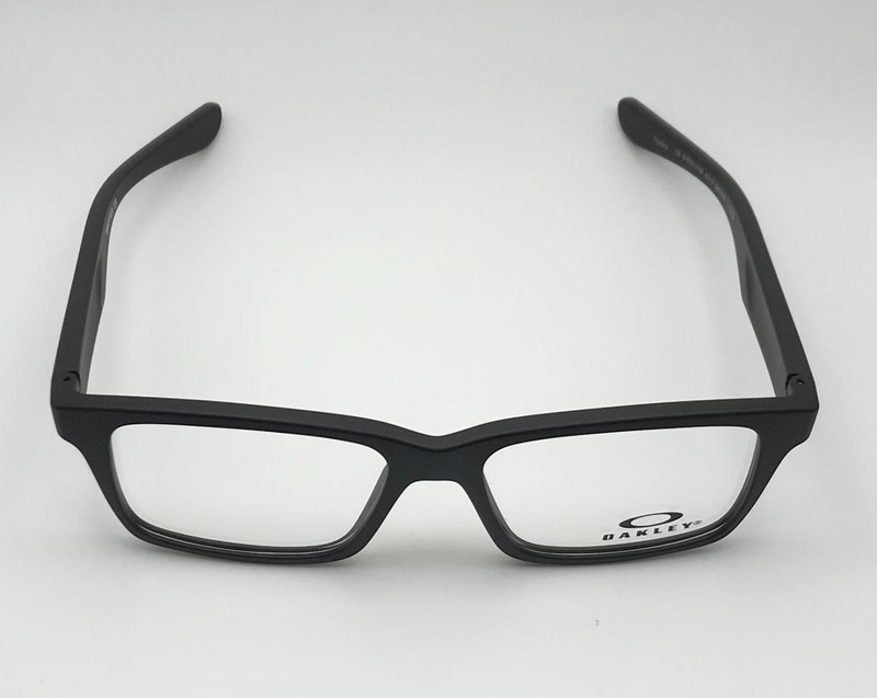New Oakley Men's Eyeglasses OY8001 800101 Satin Black 48mm gallery
