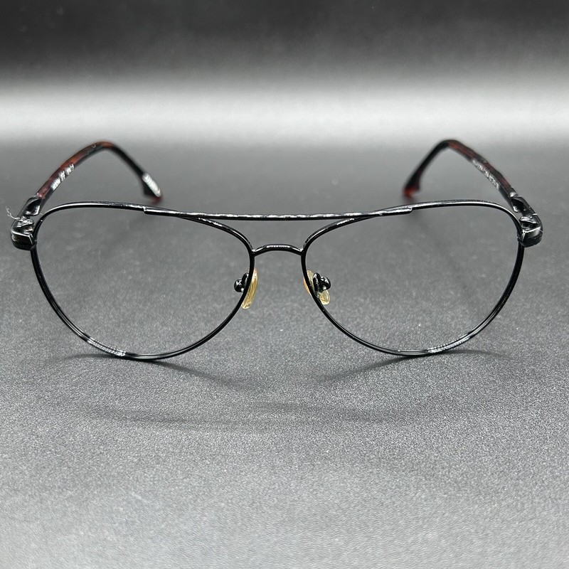 O'Neill ONS-Hoopa C204 Aviator Eyeglasses Frame Black w/ Tort 60-13-135 Used gallery
