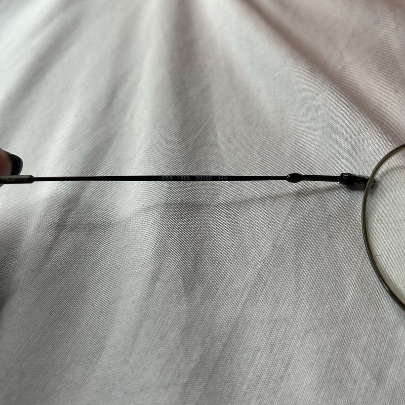 Giorgio Armani Oval Eyeglass Frames 269 1069 50-20 140 Made In Italy gallery