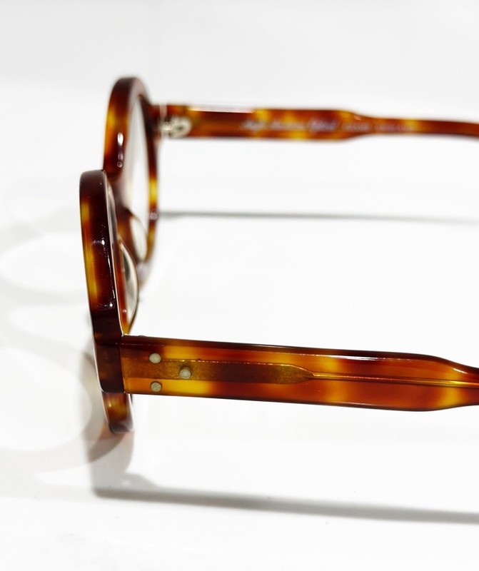 Anglo American Optical DBYE 180E Tortoise Frame Only Eyeglasses England EUC gallery