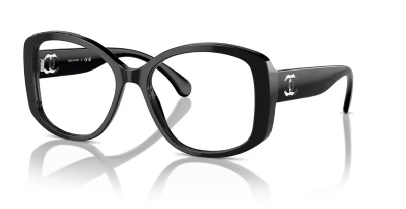 Chanel 3476 501 55 Black Eyeglasses CH3476