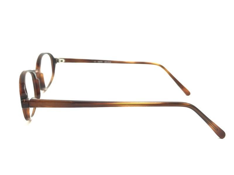 OPDO 2313-6 Tortoise Oval Eyeglasses Frames Vintage 44-22 NOS gallery