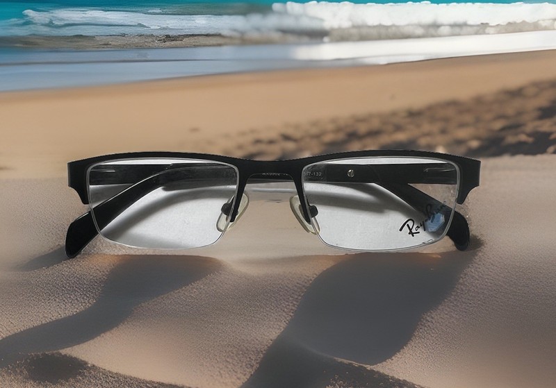 Rayban Eyeglasses Frame, Unisex. Kids. Black . 46,17,132. very nice quality.
