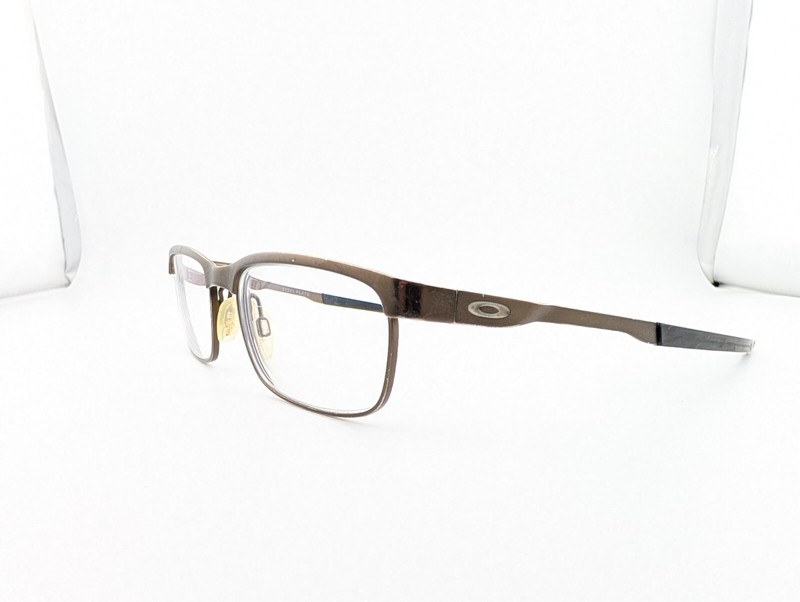 Oakley Eyeglasses Frames Only, STEEL PLATE, OX3222-0452,52-18-141, Powder Pewter gallery