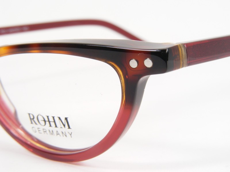 Röhm GERMANY 9029 902 Tortoise /Raspberry UNIQUE EYEGLASSES FRAME ROHM 44-22-145 gallery