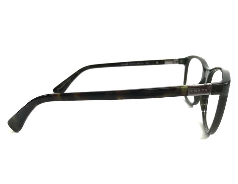 Prada Eyeglasses Frames VPR29S UF8-1O1 Havana Brown Green Tortoise 54-19-140 gallery