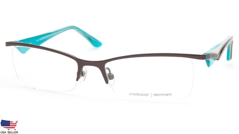 NEW PRODESIGN DENMARK 1240 c.5031 BROWN EYEGLASSES FRAME 52-17-135 B28mm Japan